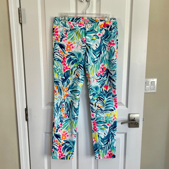🎀Lilly Pulitzer Kelly Ankle Pants - Like New!🎀 - Picture 2 of 15